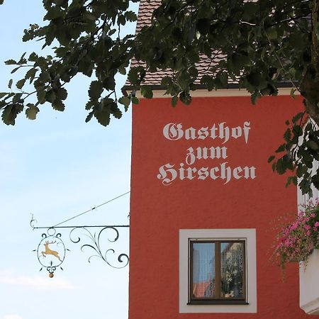 Hotel-Gasthof Zum Hirschen Durrwangen ภายนอก รูปภาพ